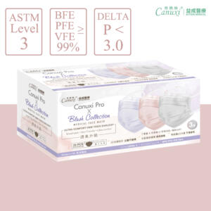 Canuxi Blush 高透 外科耳掛式口罩 ASTM Level 3